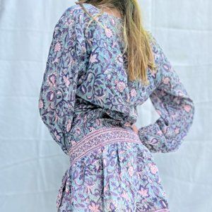 REBECCA TAYLOR/ Rebecca Taylor Dress/ Floral Beach Dress/Size 2